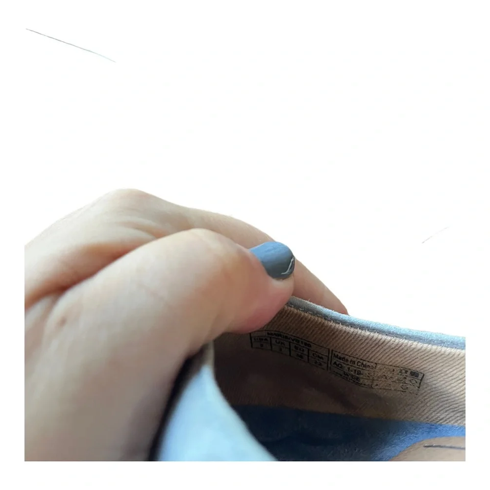 Vionic Espadrille Wedges Strappy Tie Aruba Maris Blue and Khaki